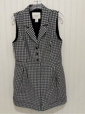 Calypso St. Barth Navy and White BLack Gingham 14